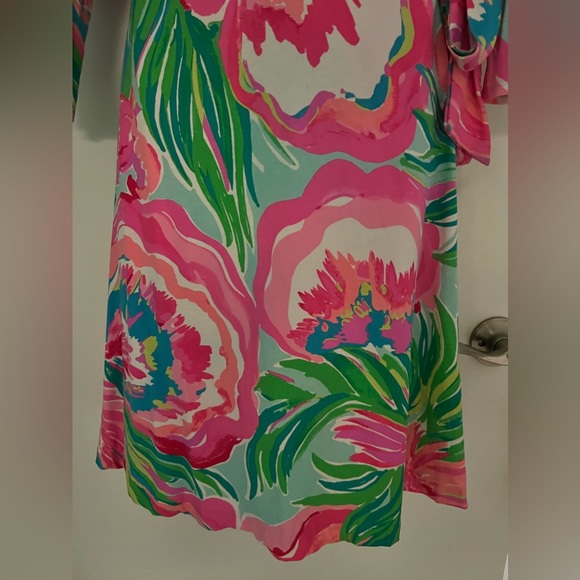 Lovely Lilly Pulitzer Wrap Around Dress - Picture 4 of 6